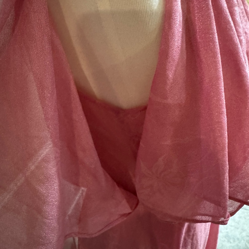 Vintage Chic Pink Dress size small - Picture 3 of 10